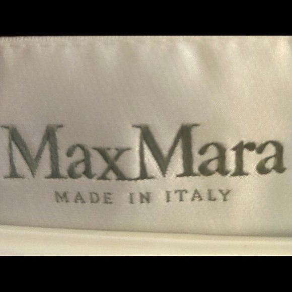 NEW MaxMara Women's Coat Sz 10 Bordeaux - Picture 2 of 7